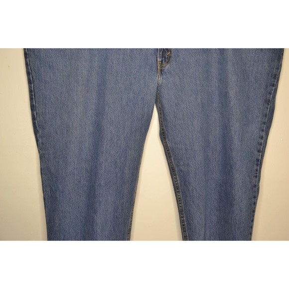 Levi's 550 Men's 56x30 Medium Wash Relaxed Fit Tapered Leg Denim Jeans - Picture 3 of 13